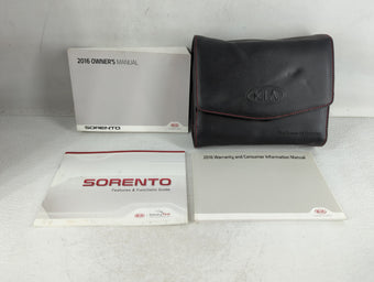 compare product 2016 Kia Sorento Owners Manual Book Guide OEM Used Auto Parts