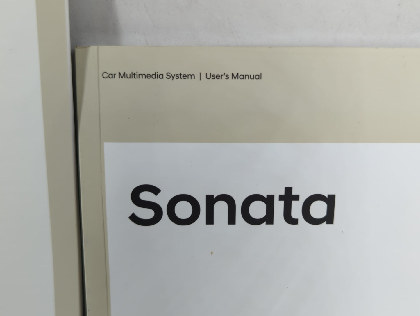 2010 Hyundai Sonata Owners Manual Book Guide P/N:G3EUH05 OEM Used Auto Parts - Oemusedautoparts1.com