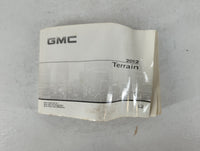 2012 Gmc Terrain Owners Manual Book Guide P/N:22862219 B OEM Used Auto Parts - Oemusedautoparts1.com