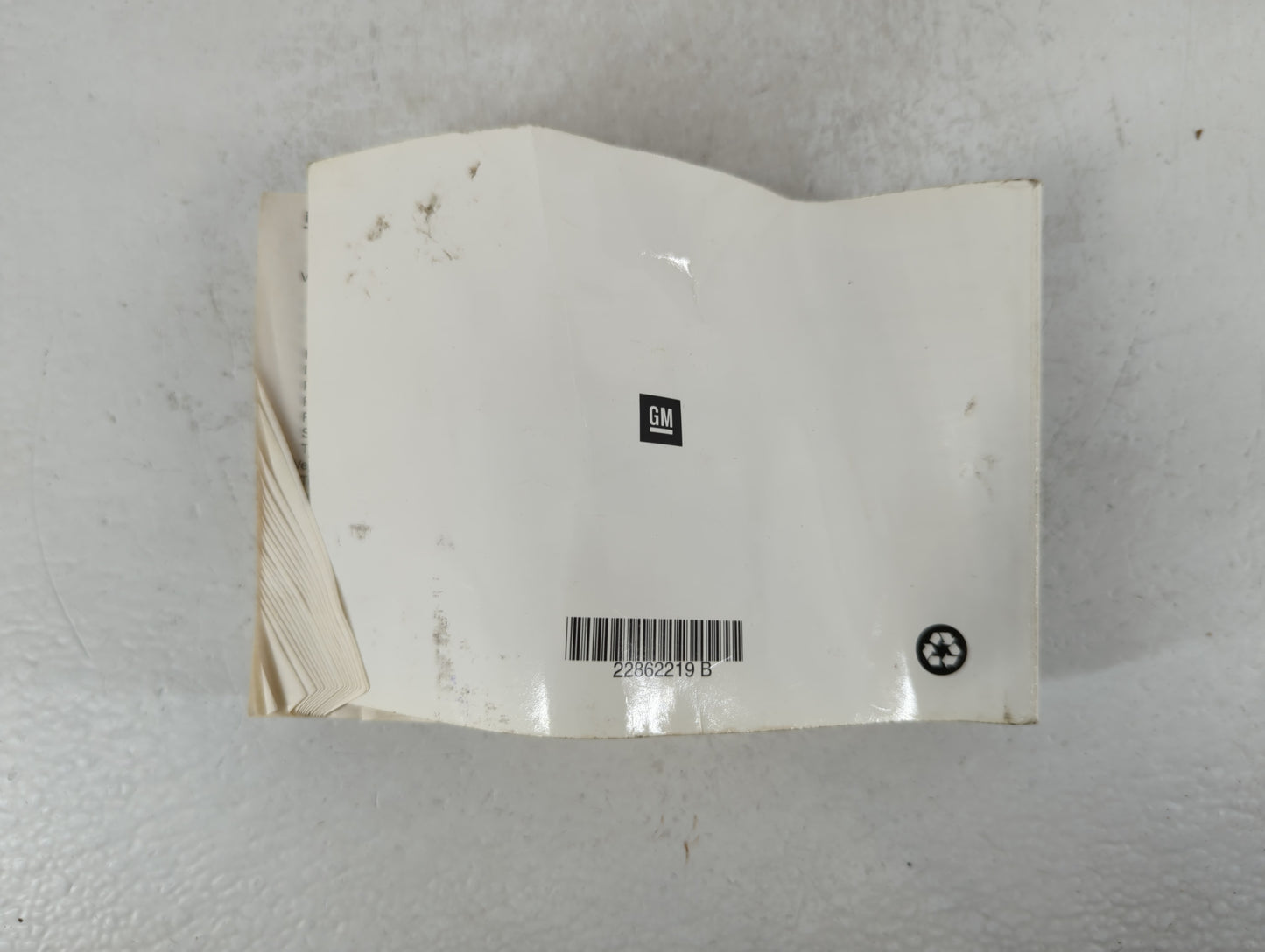 2012 Gmc Terrain Owners Manual Book Guide P/N:22862219 B OEM Used Auto Parts - Oemusedautoparts1.com