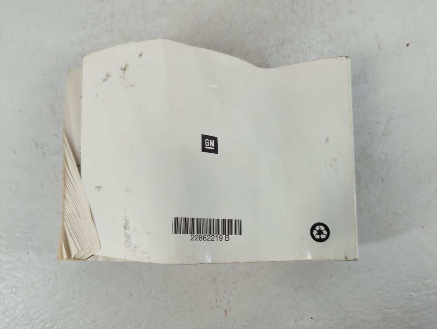 2012 Gmc Terrain Owners Manual Book Guide P/N:22862219 B OEM Used Auto Parts - Oemusedautoparts1.com