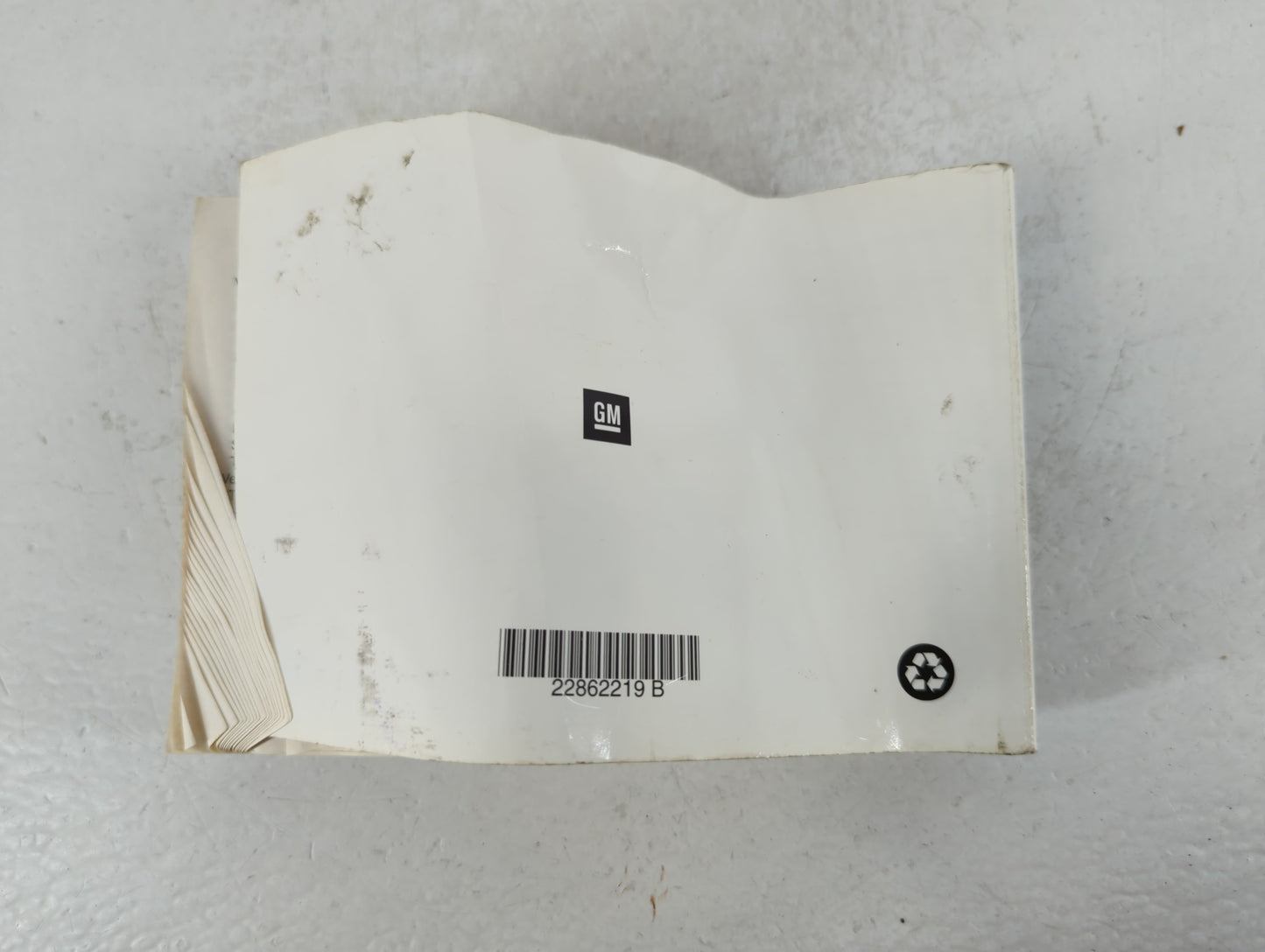 2012 Gmc Terrain Owners Manual Book Guide P/N:22862219 B OEM Used Auto Parts - Oemusedautoparts1.com