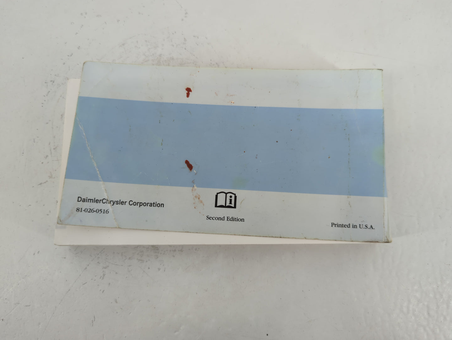 2005 Chrysler Town & Country Owners Manual Book Guide P/N:81-026-0516 OEM Used Auto Parts - Oemusedautoparts1.com