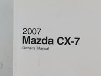 2007 Mazda Cx-7 Owners Manual Book Guide P/N:9999-95-080C-07 OEM Used Auto Parts - Oemusedautoparts1.com