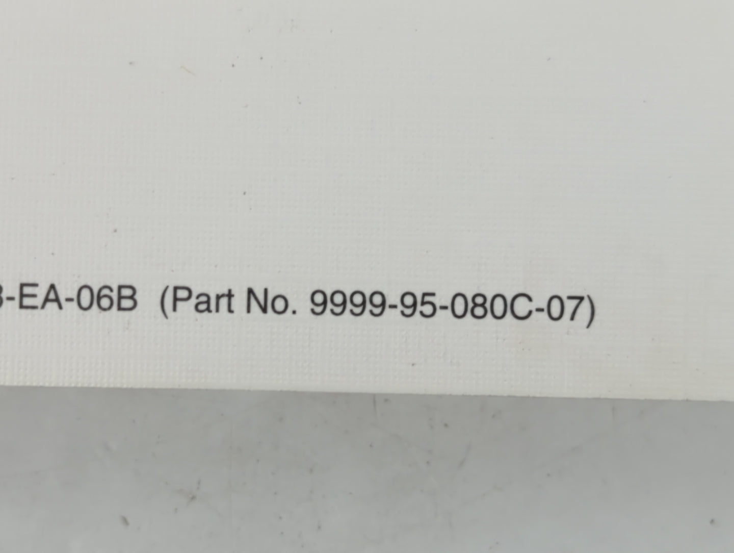 2007 Mazda Cx-7 Owners Manual Book Guide P/N:9999-95-080C-07 OEM Used Auto Parts - Oemusedautoparts1.com