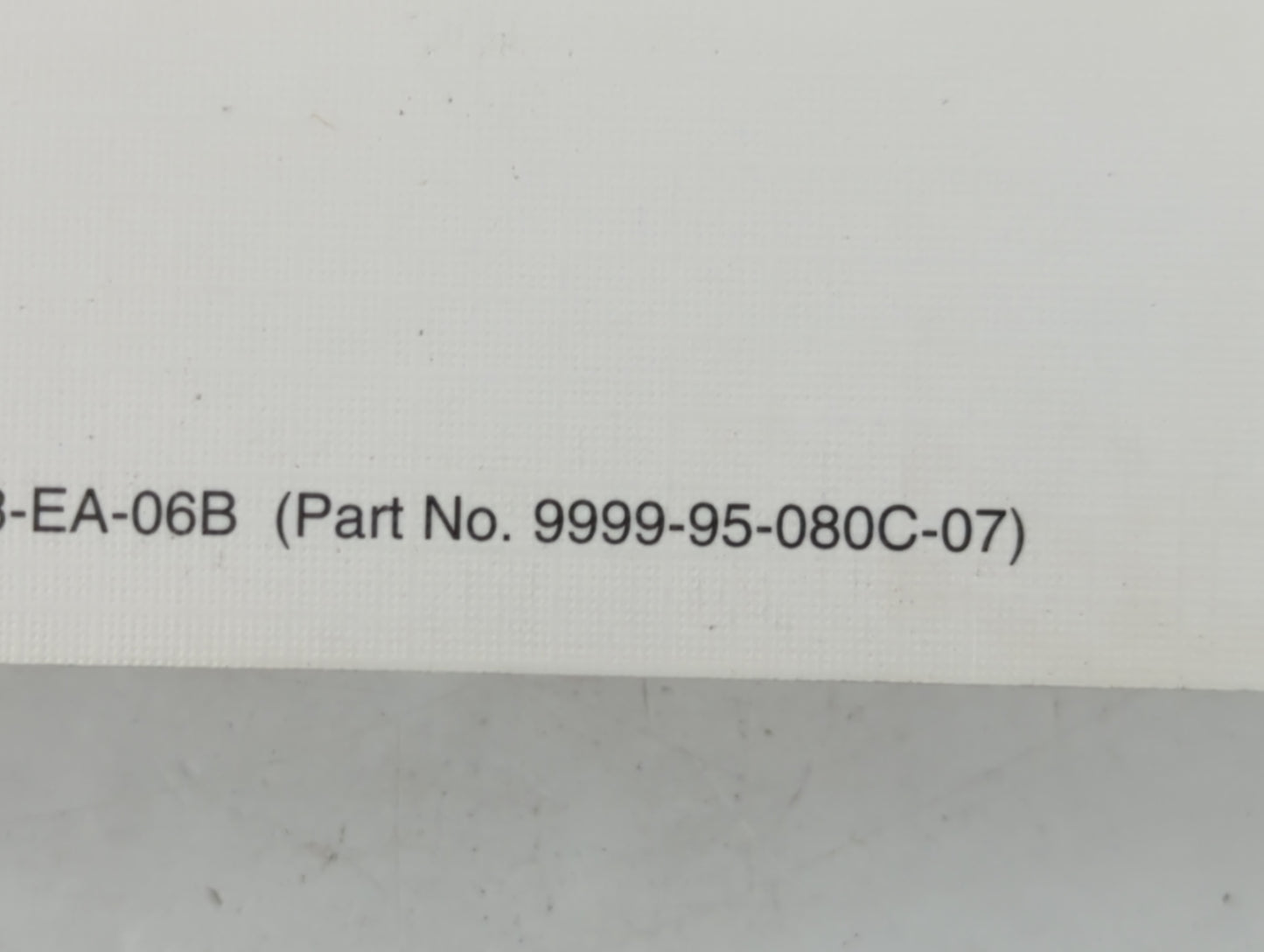 2007 Mazda Cx-7 Owners Manual Book Guide P/N:9999-95-080C-07 OEM Used Auto Parts - Oemusedautoparts1.com