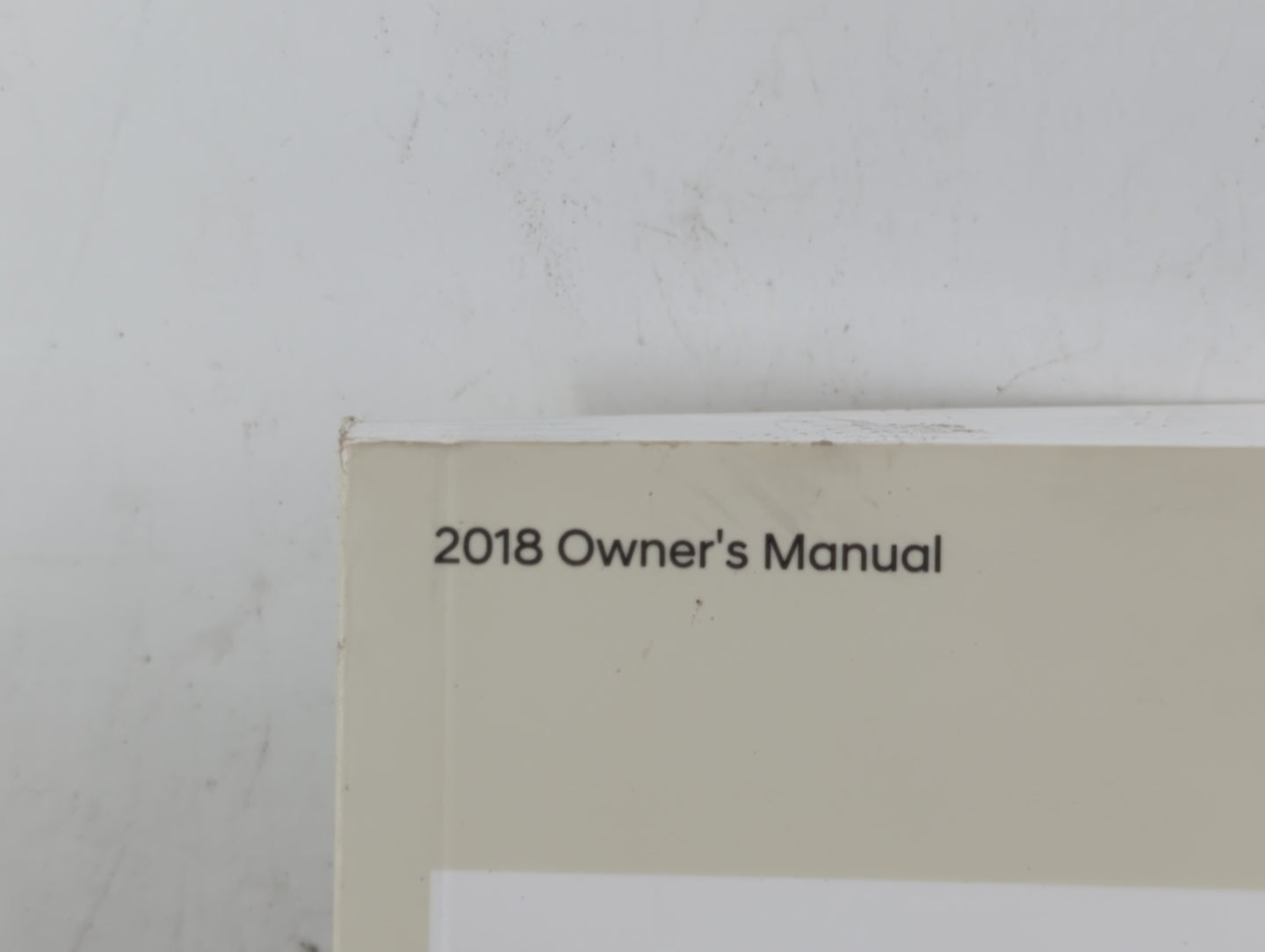 2018 Hyundai Sonata Owners Manual Book Guide P/N:JC1O-EU76B OEM Used Auto Parts - Oemusedautoparts1.com