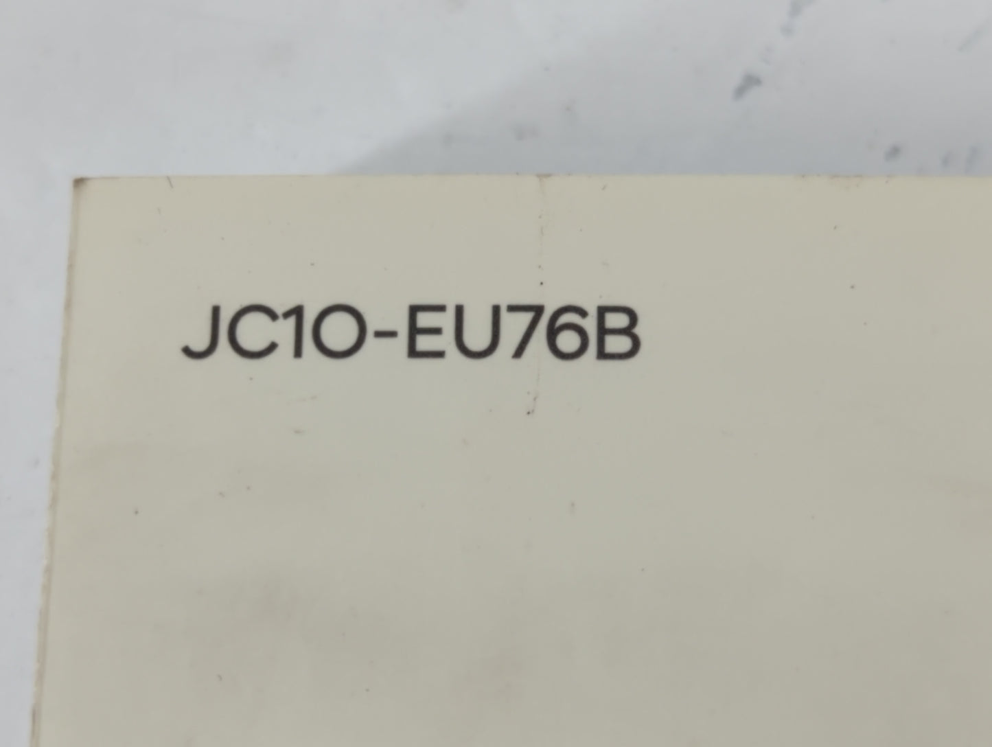 2018 Hyundai Sonata Owners Manual Book Guide P/N:JC1O-EU76B OEM Used Auto Parts - Oemusedautoparts1.com