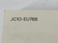 2018 Hyundai Sonata Owners Manual Book Guide P/N:JC1O-EU76B OEM Used Auto Parts - Oemusedautoparts1.com