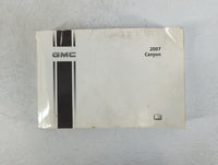 2007 Gmc Canyon Owners Manual Book Guide P/N:15866156 A OEM Used Auto Parts - Oemusedautoparts1.com