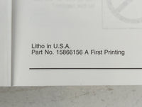 2007 Gmc Canyon Owners Manual Book Guide P/N:15866156 A OEM Used Auto Parts - Oemusedautoparts1.com