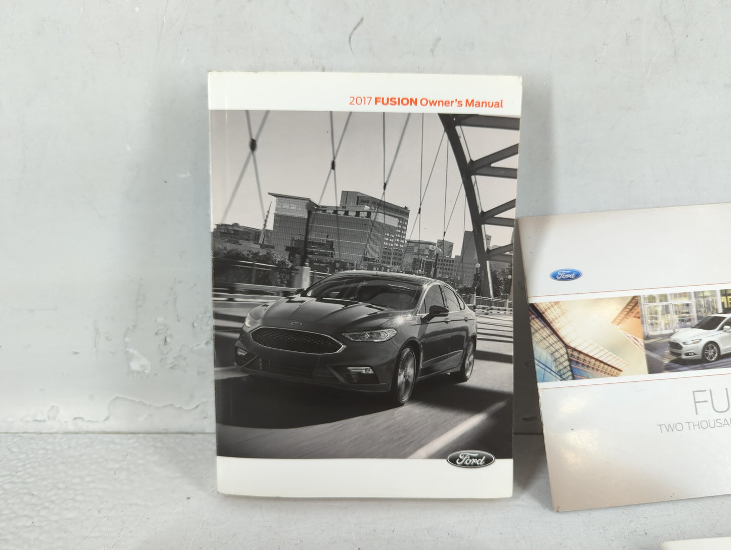2017 Ford Fusion Owners Manual Book Guide P/N:HE5J19A321 AA OEM Used Auto Parts - Oemusedautoparts1.com