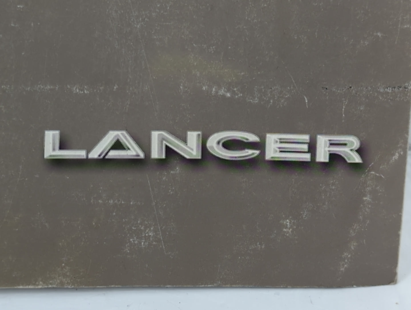 2011 Mitsubishi Lancer Owners Manual Book Guide P/N:9290D512 OEM Used Auto Parts - Oemusedautoparts1.com