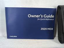 2020 Acura Mdx Owners Manual Book Guide OEM Used Auto Parts