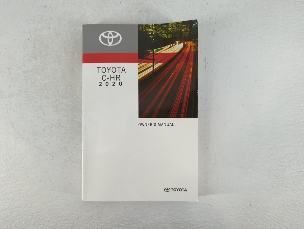 2020 Toyota C-Hr Owners Manual Book Guide P/N:01999-10634 OEM Used Auto Parts