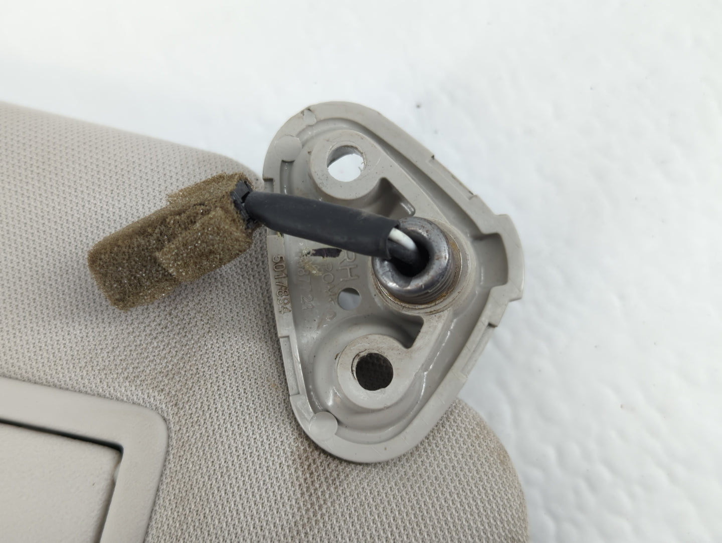 2010-2014 Subaru Legacy Sun Visor Shade Replacement Passenger Right Mirror Fits Fits 2010 2011 2012 2013 2014 OEM Used Auto Parts - Oemusedautoparts1.com