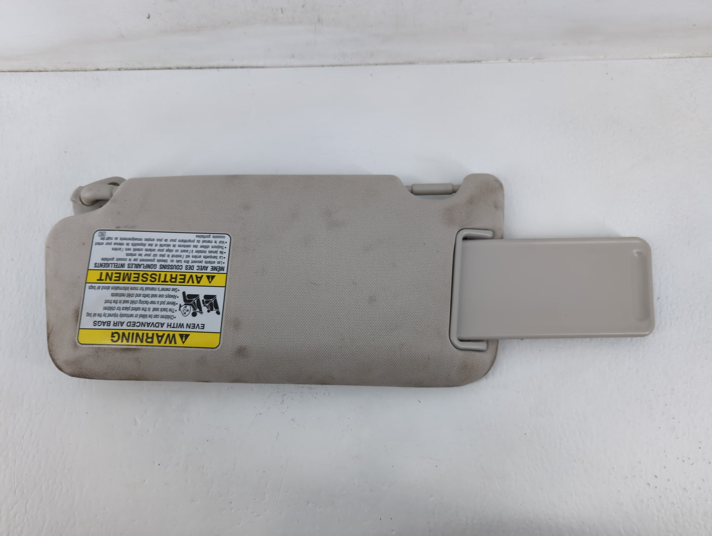 2010-2014 Subaru Legacy Sun Visor Shade Replacement Passenger Right Mirror Fits Fits 2010 2011 2012 2013 2014 OEM Used Auto Parts - Oemusedautoparts1.com