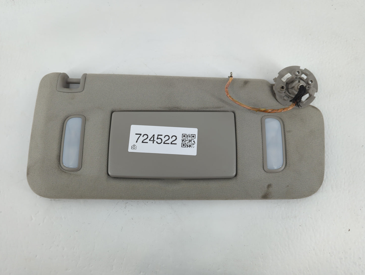 2010-2014 Cadillac Srx Sun Visor Shade Replacement Passenger Right Mirror Fits Fits 2010 2011 2012 2013 2014 OEM Used Auto Parts - Oemusedautoparts1.com