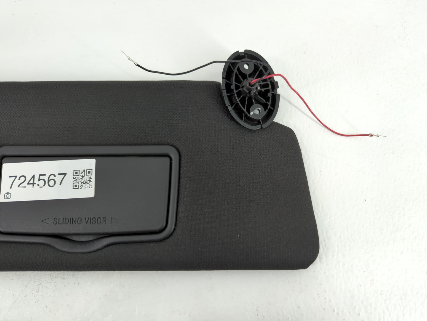 2011-2015 Ford Explorer Sun Visor Shade Replacement Passenger Right Mirror Fits Fits 2011 2012 2013 2014 2015 OEM Used Auto Parts - Oemusedautoparts1.com