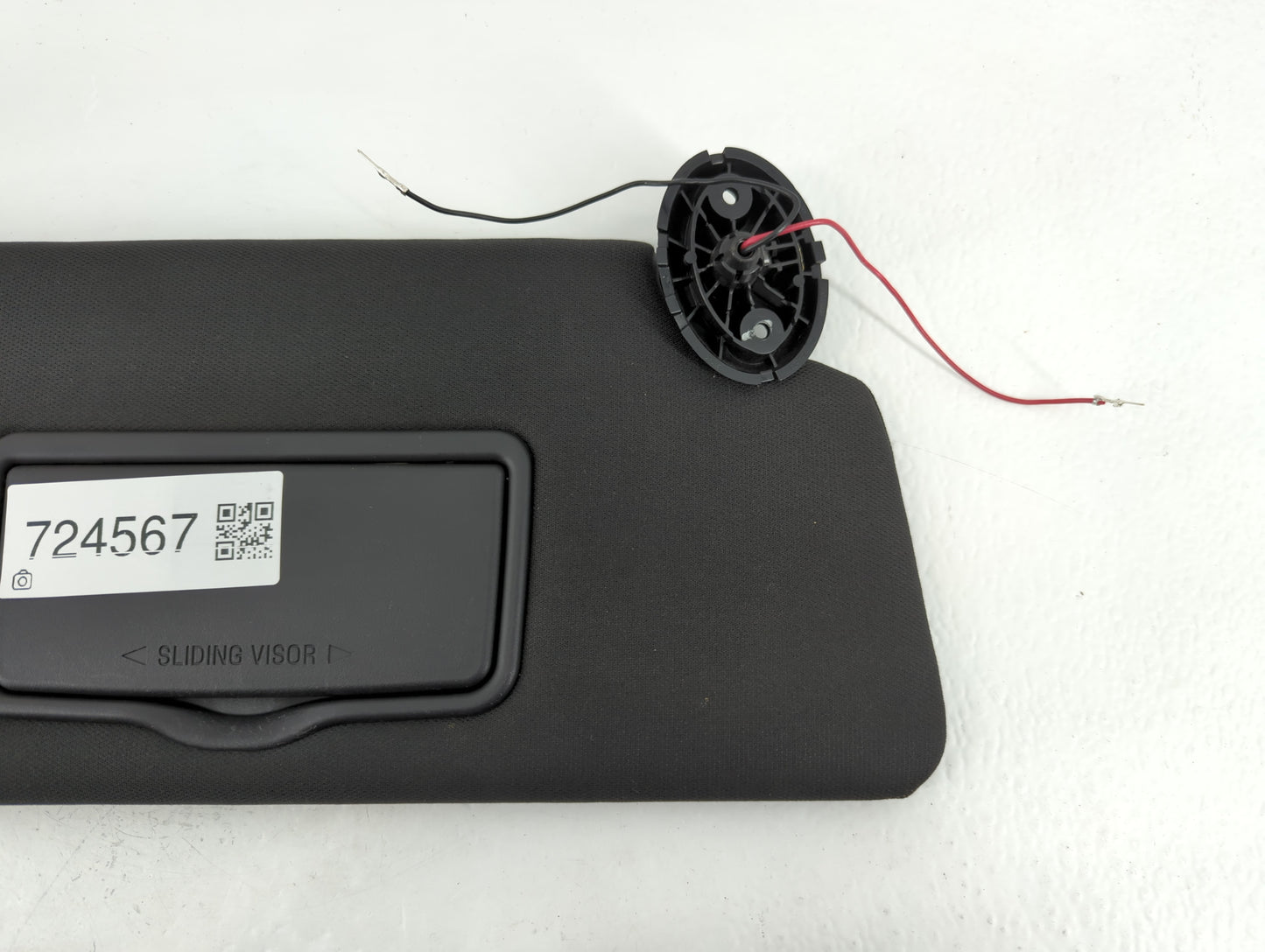 2011-2015 Ford Explorer Sun Visor Shade Replacement Passenger Right Mirror Fits Fits 2011 2012 2013 2014 2015 OEM Used Auto Parts - Oemusedautoparts1.com