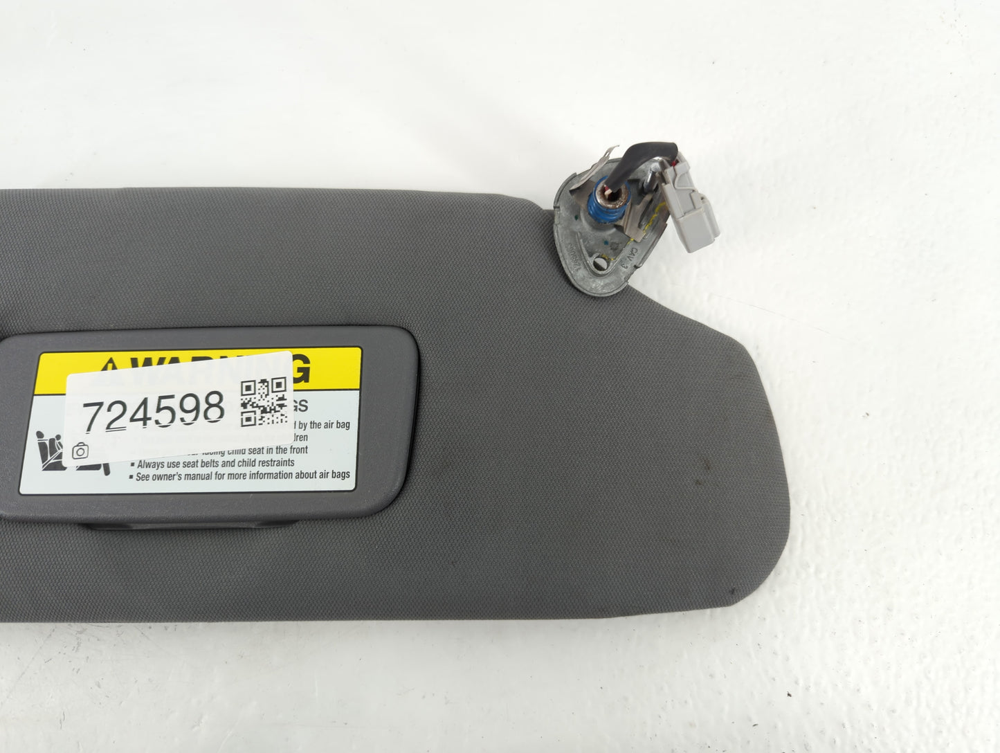 2004-2008 Acura Tl Sun Visor Shade Replacement Passenger Right Mirror Fits Fits 2004 2005 2006 2007 2008 OEM Used Auto Parts - Oemusedautoparts1.com