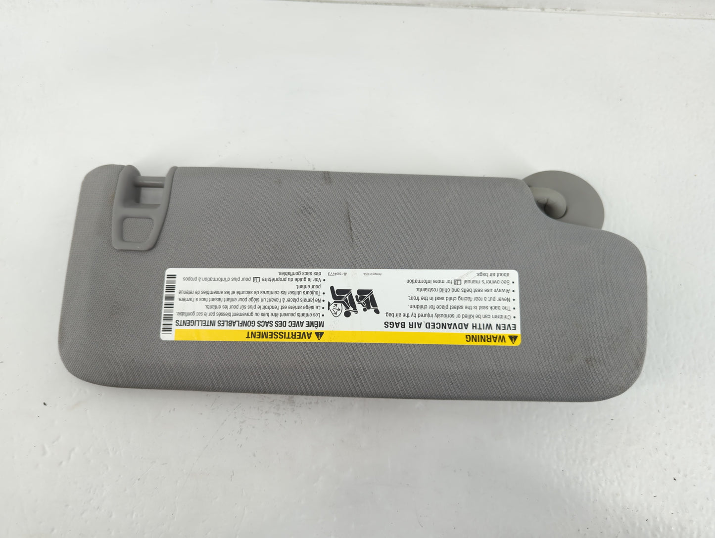 2016-2021 Chevrolet Malibu Sun Visor Shade Replacement Driver Left Mirror Fits Fits 2016 2017 2018 2019 2020 2021 OEM Used Auto Parts - Oemusedautoparts1.com