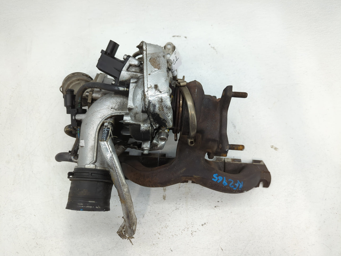 2009-2010 Audi Tt Turbocharger Exhaust Manifold With Turbo Charger - Oemusedautoparts1.com