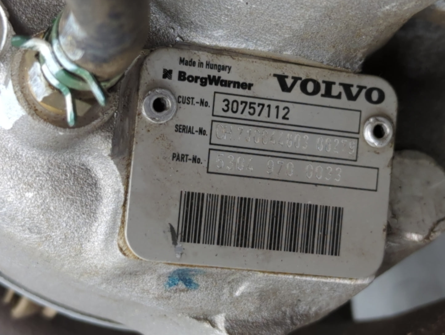 2013 Chevrolet V30 Turbocharger Turbo Charger Super Charger Supercharger - Oemusedautoparts1.com