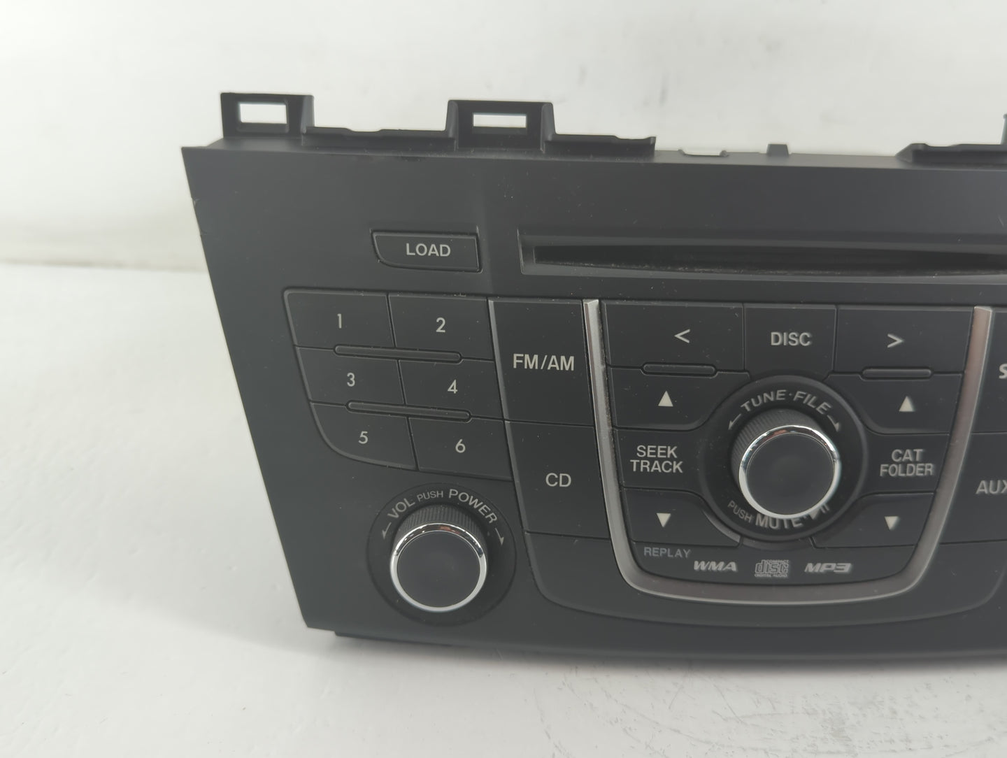 2012 Mazda 5 Radio AM FM Cd Player Receiver Replacement P/N:CG36 66 9R0 Fits OEM Used Auto Parts - Oemusedautoparts1.com
