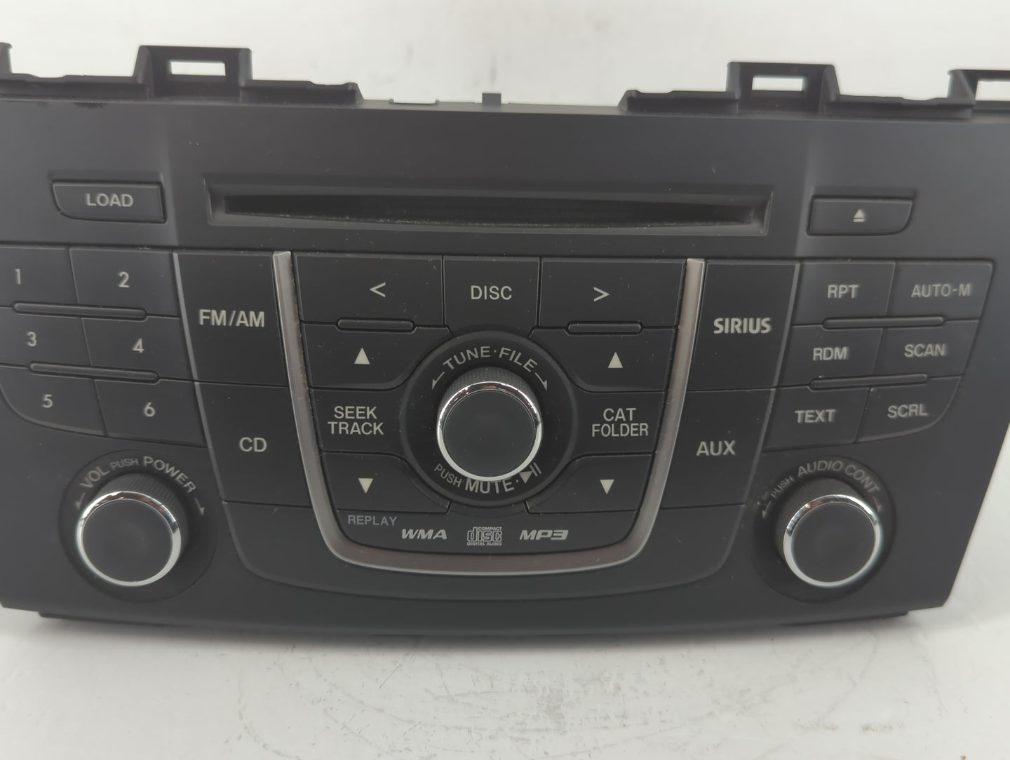 2012 Mazda 5 Radio AM FM Cd Player Receiver Replacement P/N:CG36 66 9R0 Fits OEM Used Auto Parts - Oemusedautoparts1.com