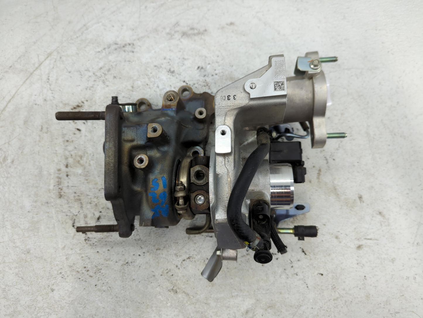 2021-2022 Mazda Cx-5 Turbocharger Exhaust Manifold With Turbo Charger - Oemusedautoparts1.com