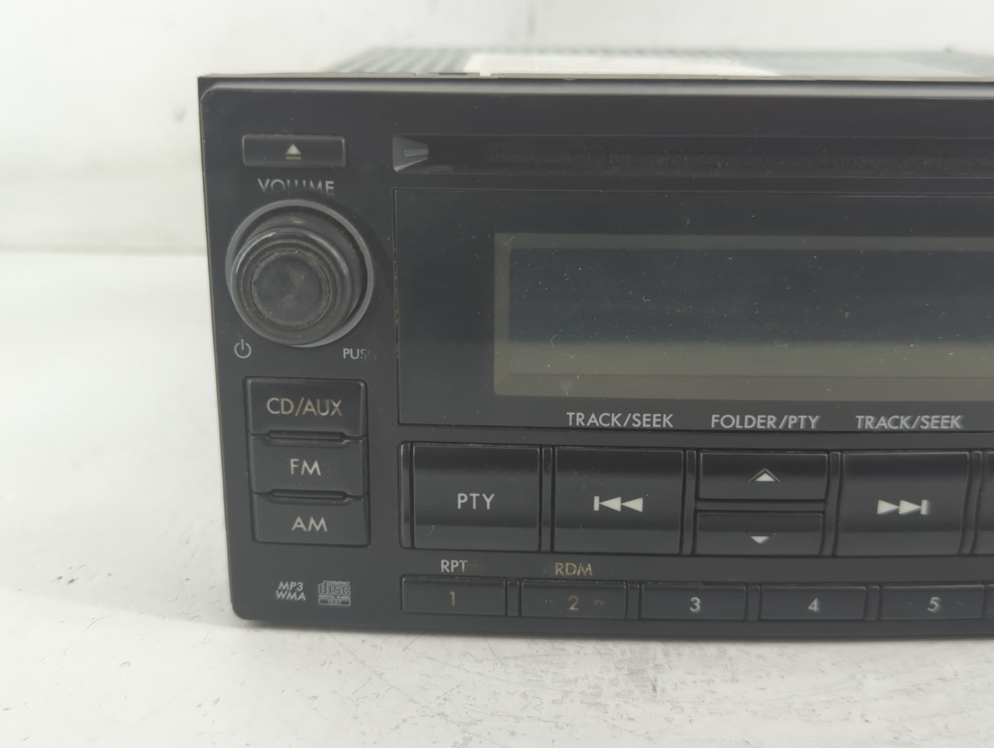 2015 Subaru Forester Radio AM FM Cd Player Receiver Replacement P/N:86201SG600 Fits OEM Used Auto Parts - Oemusedautoparts1.com