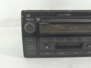 2002-2004 Toyota Camry Radio AM FM Cd Player Receiver Replacement P/N:86120-AA040 Fits Fits 2002 2003 2004 OEM Used Auto Parts