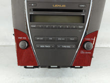 2007-2009 Lexus Es350 Radio AM FM Cd Player Receiver Replacement P/N:86120-33720 Fits Fits 2007 2008 2009 OEM Used Auto Parts