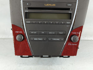 2007-2009 Lexus Es350 Radio AM FM Cd Player Receiver Replacement P/N:86120-33720 Fits Fits 2007 2008 2009 OEM Used Auto Parts