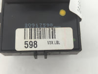 2010-2017 Gmc Terrain Master Power Window Switch Replacement Driver Side Left P/N:598 Fits OEM Used Auto Parts - Oemusedautoparts1.com