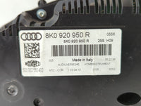 2013 Audi A4 Instrument Cluster Speedometer Gauges P/N:8K0 920 950 R Fits OEM Used Auto Parts - Oemusedautoparts1.com