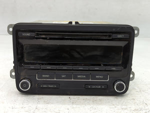 2014 Volkswagen Jetta Radio AM FM Cd Player Receiver Replacement P/N:1K0 035 164 F Fits Fits 2013 2015 OEM Used Auto Parts