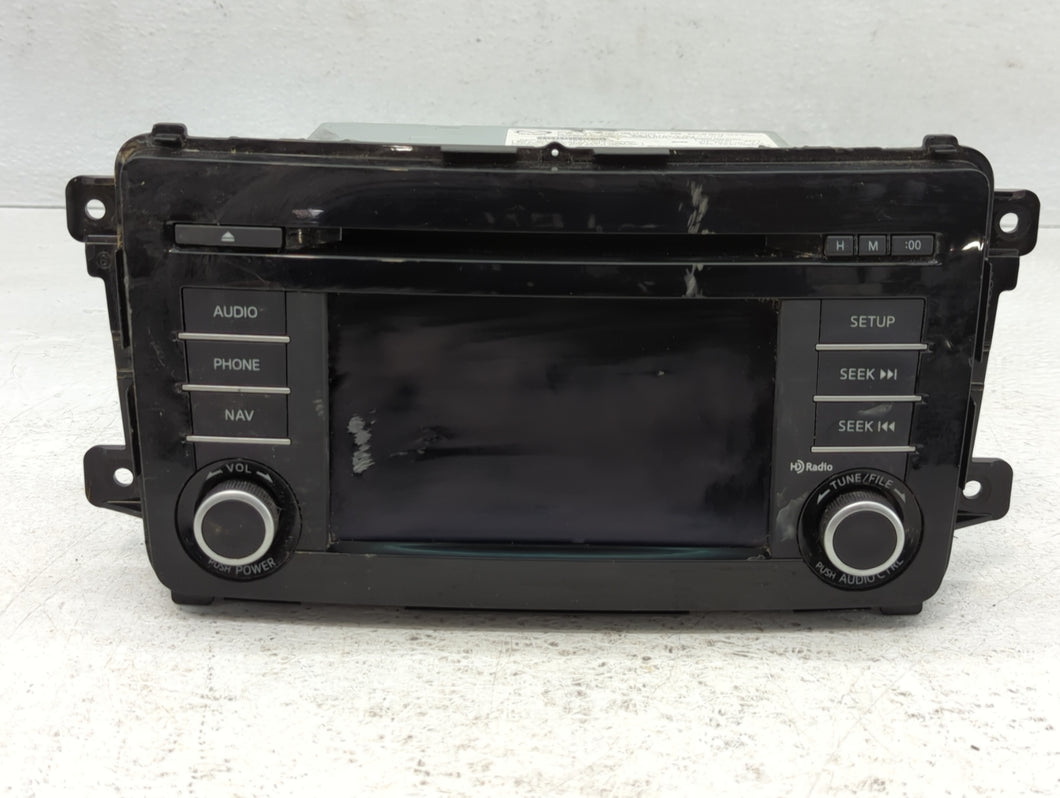 2013-2015 Mazda Cx-9 Radio AM FM Cd Player Receiver Replacement P/N:TK21 66 DV0D Fits Fits 2013 2014 2015 OEM Used Auto Parts