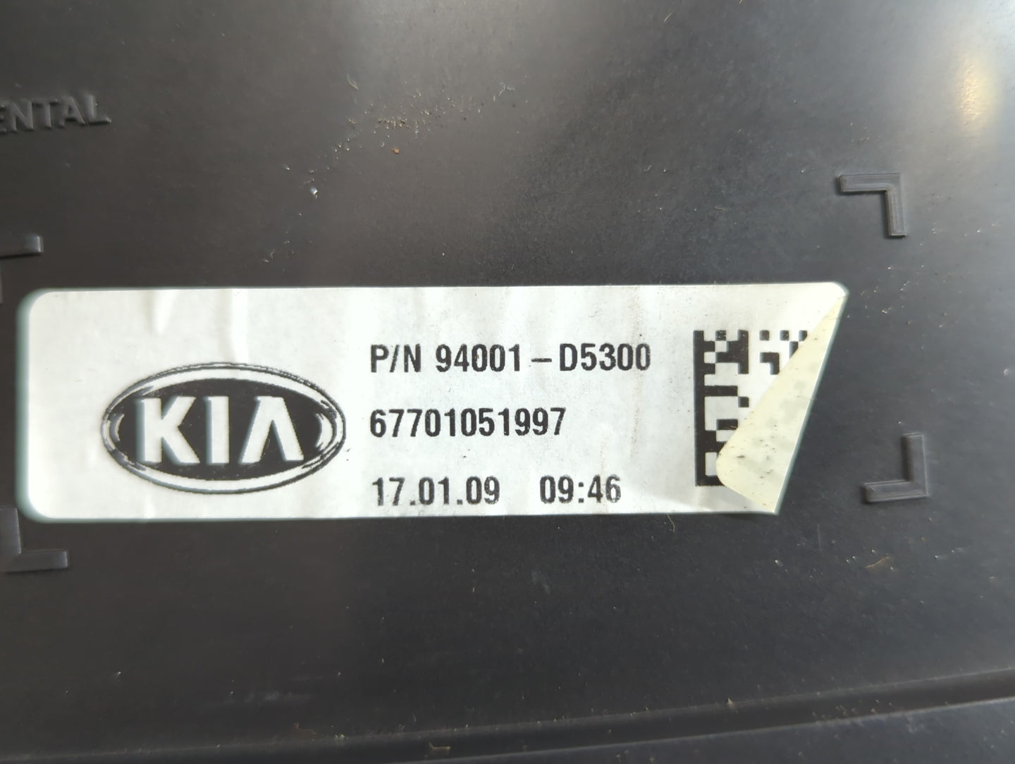 2017-2018 Kia Optima Instrument Cluster Speedometer Gauges P/N:94011-D5300 Fits Fits 2017 2018 OEM Used Auto Parts - Oemusedautoparts1.com