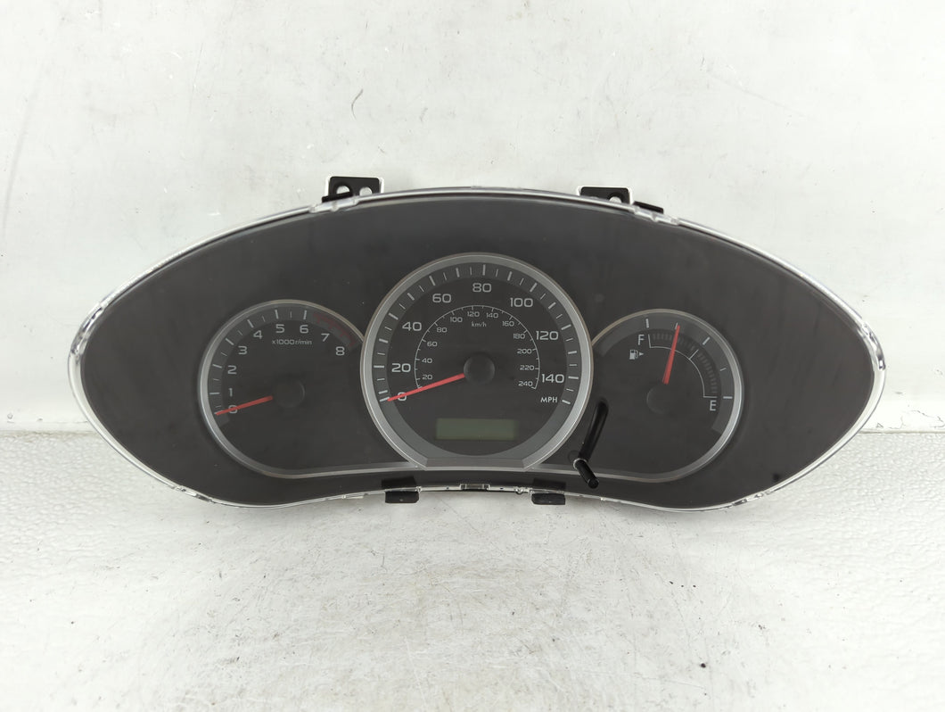 2009 Subaru Impreza Instrument Cluster Speedometer Gauges P/N:0358010 85003FG090 Fits OEM Used Auto Parts