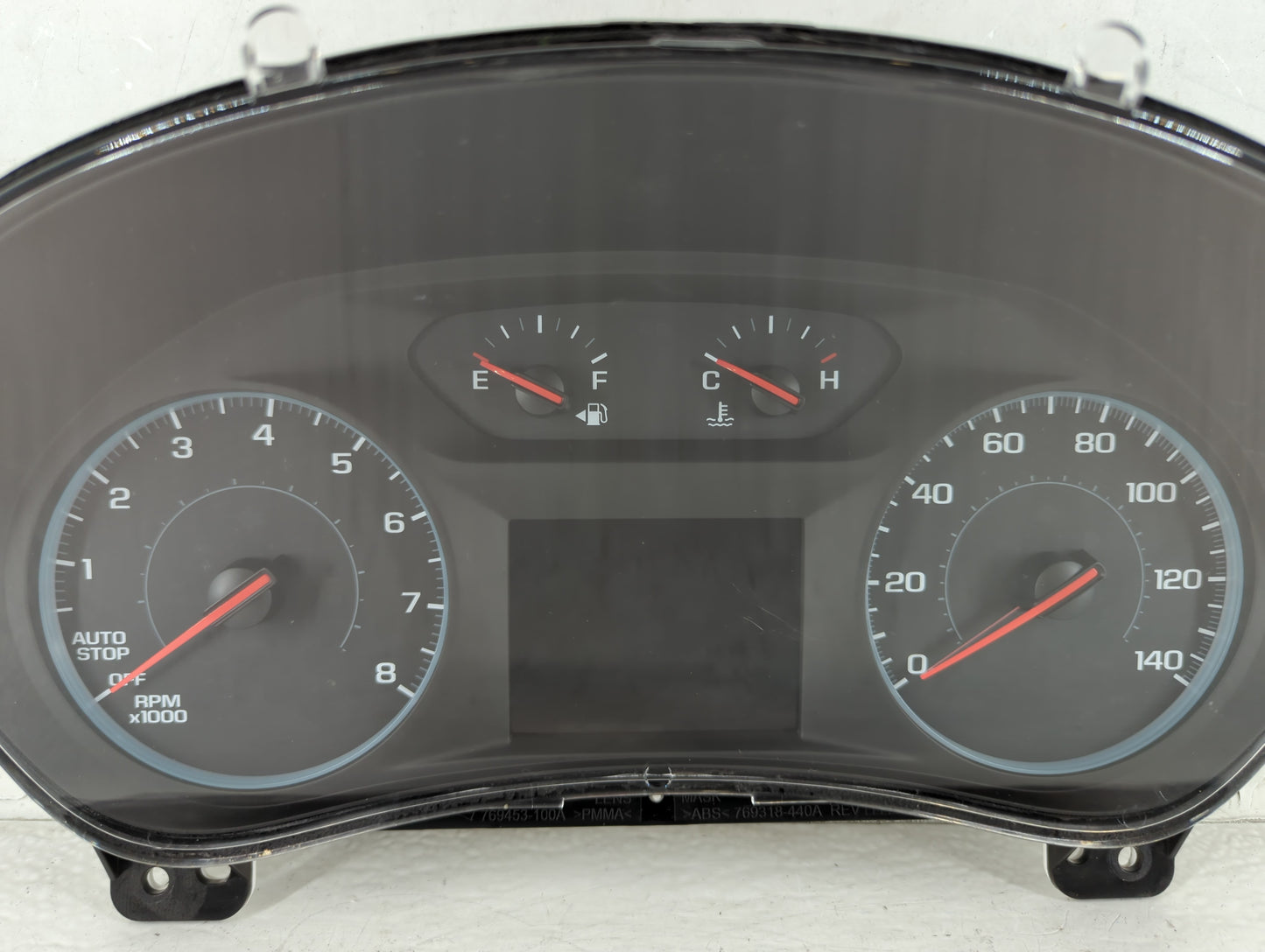 2018 Chevrolet Equinox Instrument Cluster Speedometer Gauges P/N:84424074 Fits OEM Used Auto Parts - Oemusedautoparts1.com