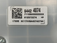 2018 Chevrolet Equinox Instrument Cluster Speedometer Gauges P/N:84424074 Fits OEM Used Auto Parts - Oemusedautoparts1.com