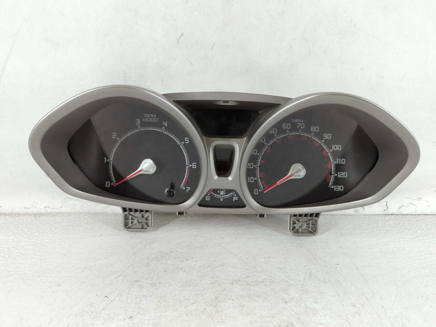 2012-2013 Ford Fiesta Instrument Cluster Speedometer Gauges P/N:DE8T-10849-CB Fits Fits 2012 2013 OEM Used Auto Parts - Oemusedautoparts1.com