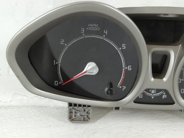 2012-2013 Ford Fiesta Instrument Cluster Speedometer Gauges P/N:DE8T-10849-CB Fits Fits 2012 2013 OEM Used Auto Parts