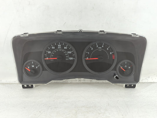 2007 Jeep Patriot Instrument Cluster Speedometer Gauges P/N:CR-0035-004-M0-CF 05107008AF Fits OEM Used Auto Parts - Oemusedautoparts1.com