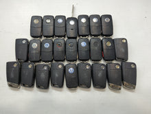 Lot of 25 Volkswagen Keyless Entry Remote Fob MIXED FCC IDS MIXED PART