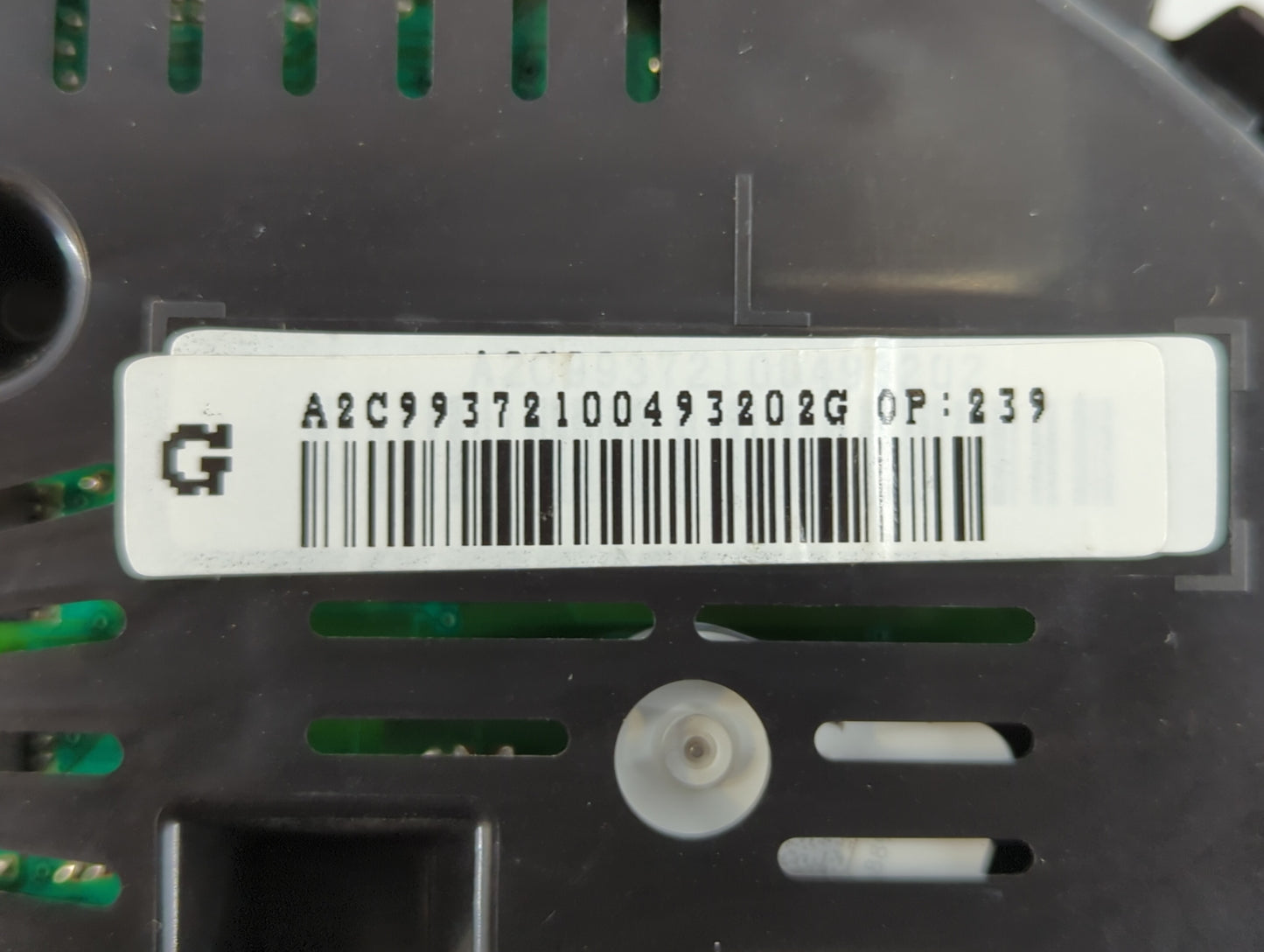 2016 Buick Encore Instrument Cluster Speedometer Gauges P/N:A2C99372100493202G Fits OEM Used Auto Parts - Oemusedautoparts1.com