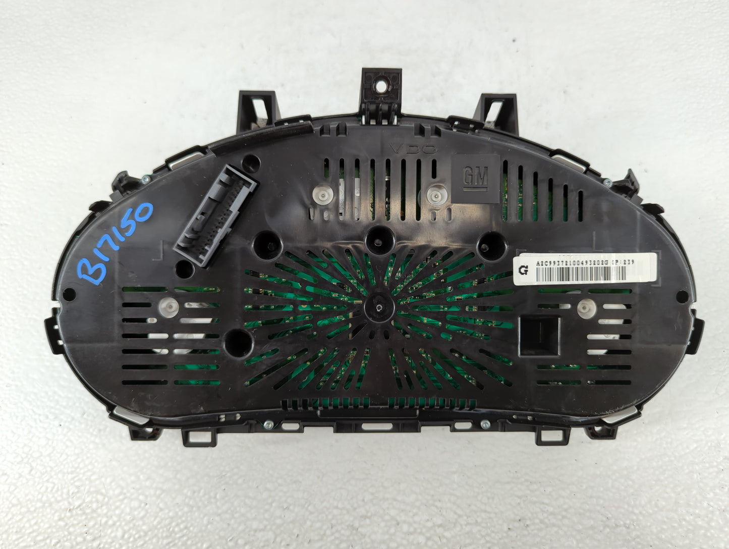 2016 Buick Encore Instrument Cluster Speedometer Gauges P/N:A2C99372100493202G Fits OEM Used Auto Parts - Oemusedautoparts1.com