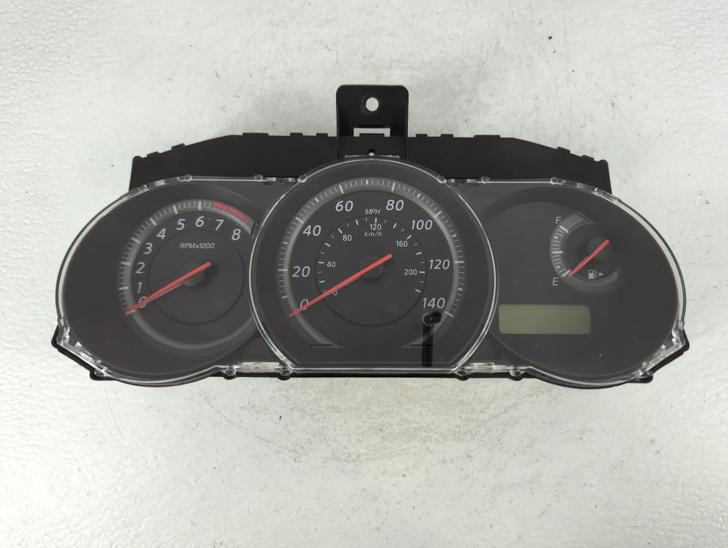 2010-2011 Nissan Versa Instrument Cluster Speedometer Gauges P/N:24810ZN92A Fits Fits 2010 2011 OEM Used Auto Parts